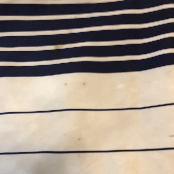 H & M LARGE SHORTS SWIM TRUNKS - RED NAVY CREAM  ELASTIC WAIST MESH LINER - #109 - Picture 11 of 13